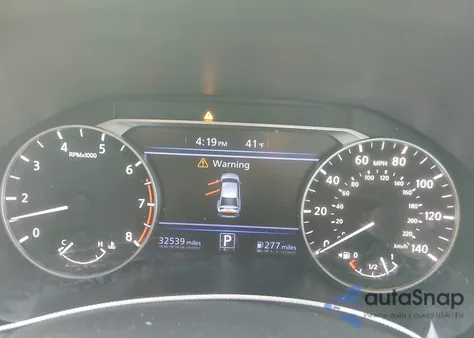 2021 Nissan Altima Sr Fwd from USA, damaged, VIN 1N4BL4CV2MN346452